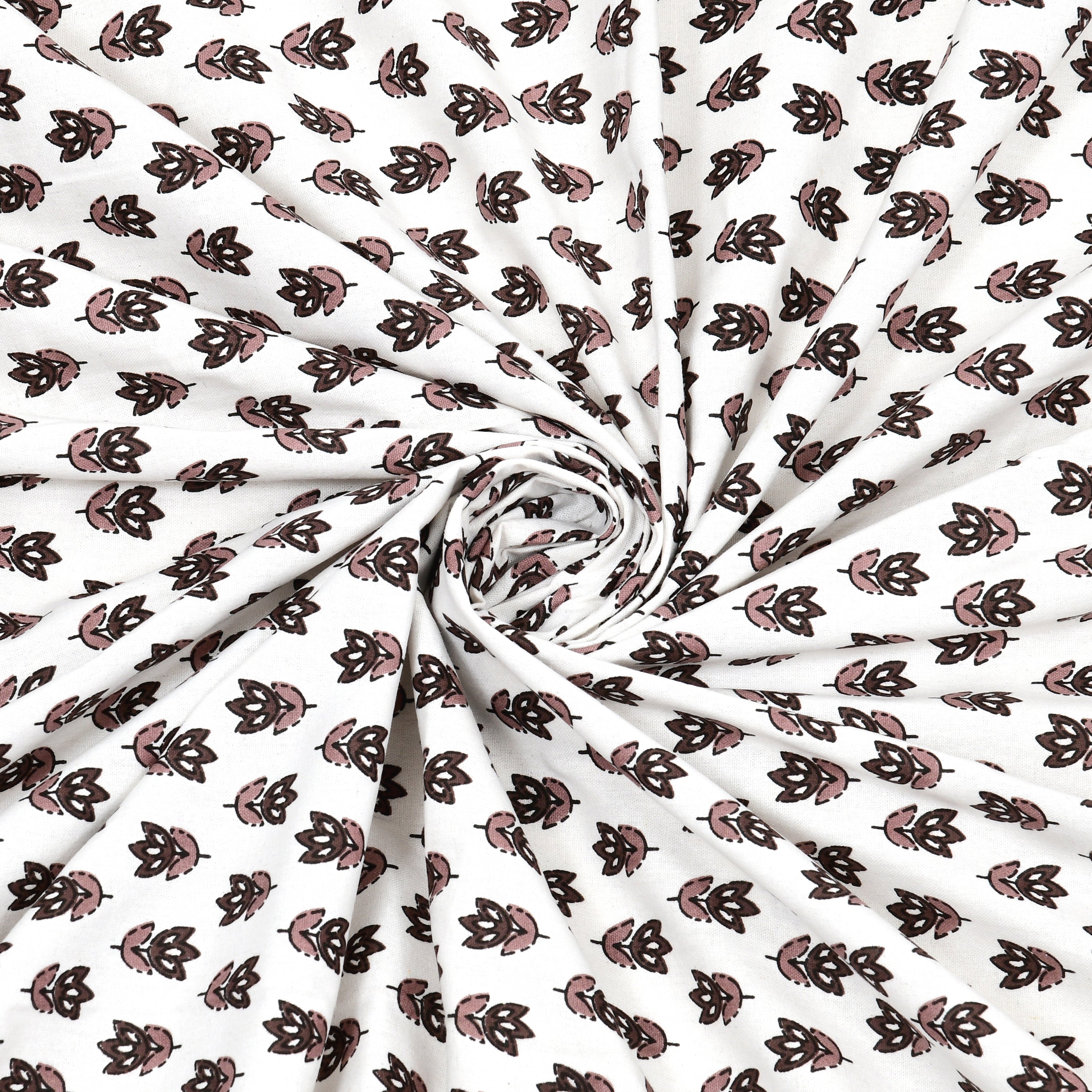 SoloThread Sanganeri Charm Bedsheet – 63x90 Single Bed Cotton Bedsheet SoloThreadSanganeriCharmBedsheet_1