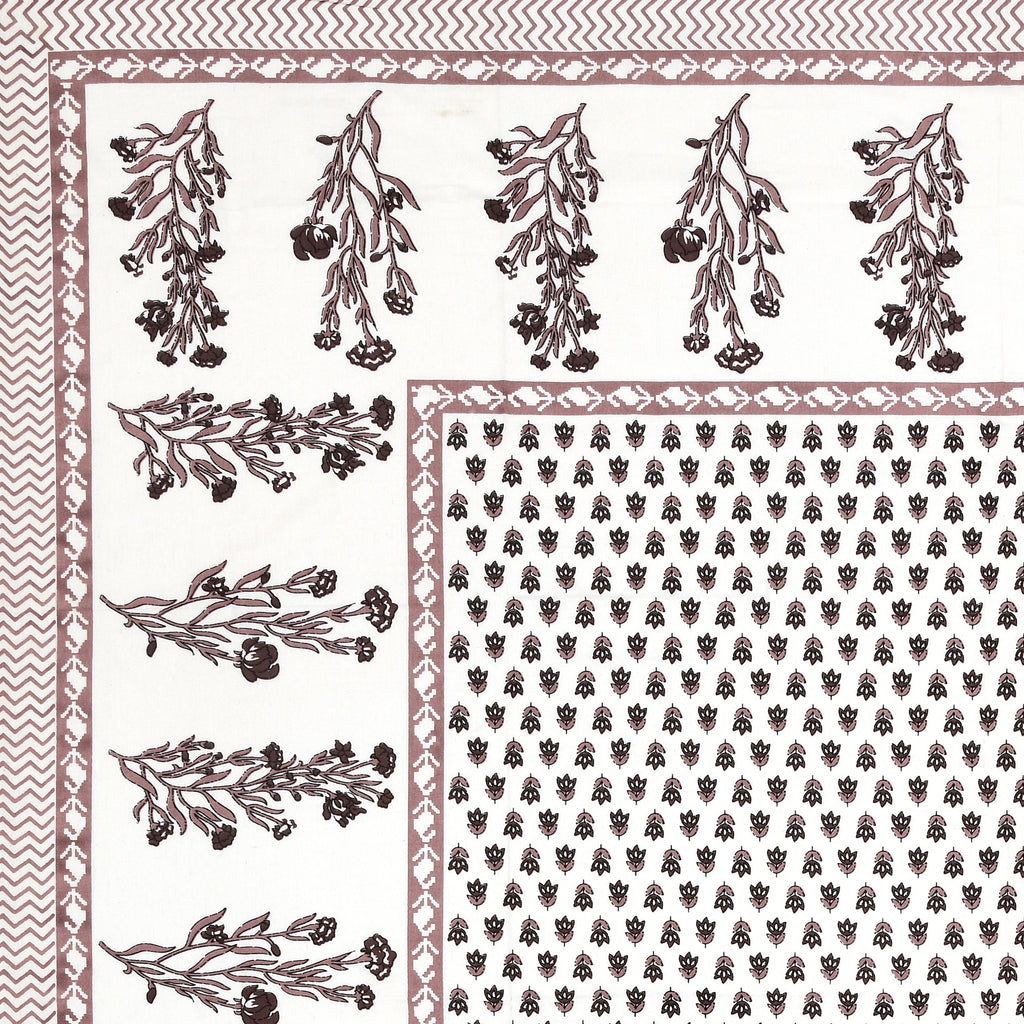 SoloThread Sanganeri Charm Bedsheet – 63x90 Single Bed Cotton Bedsheet SoloThreadSanganeriCharmBedsheet_3