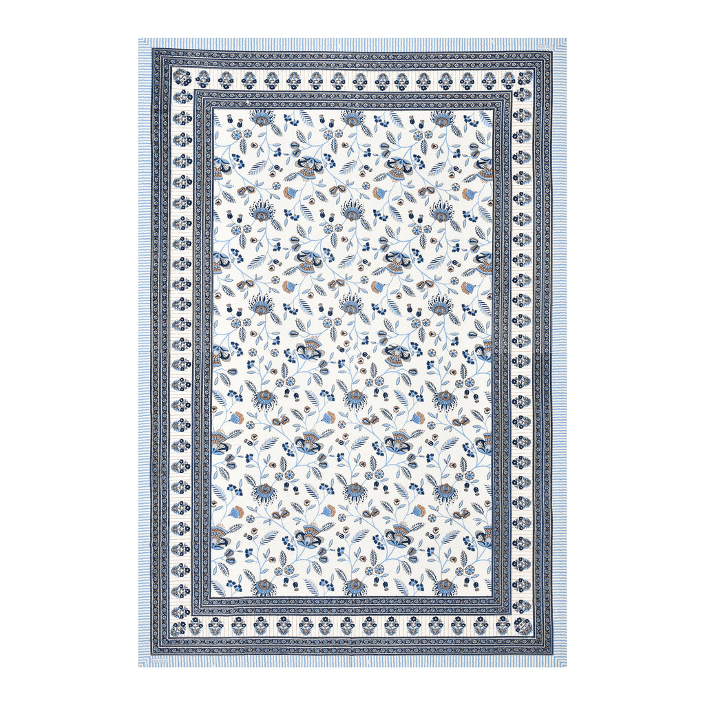 SoloThread Serenity Bloom Bedsheet – 63x90 Single Bed Cotton Bedsheet SoloThreadSerenityBloomBedsheet_4