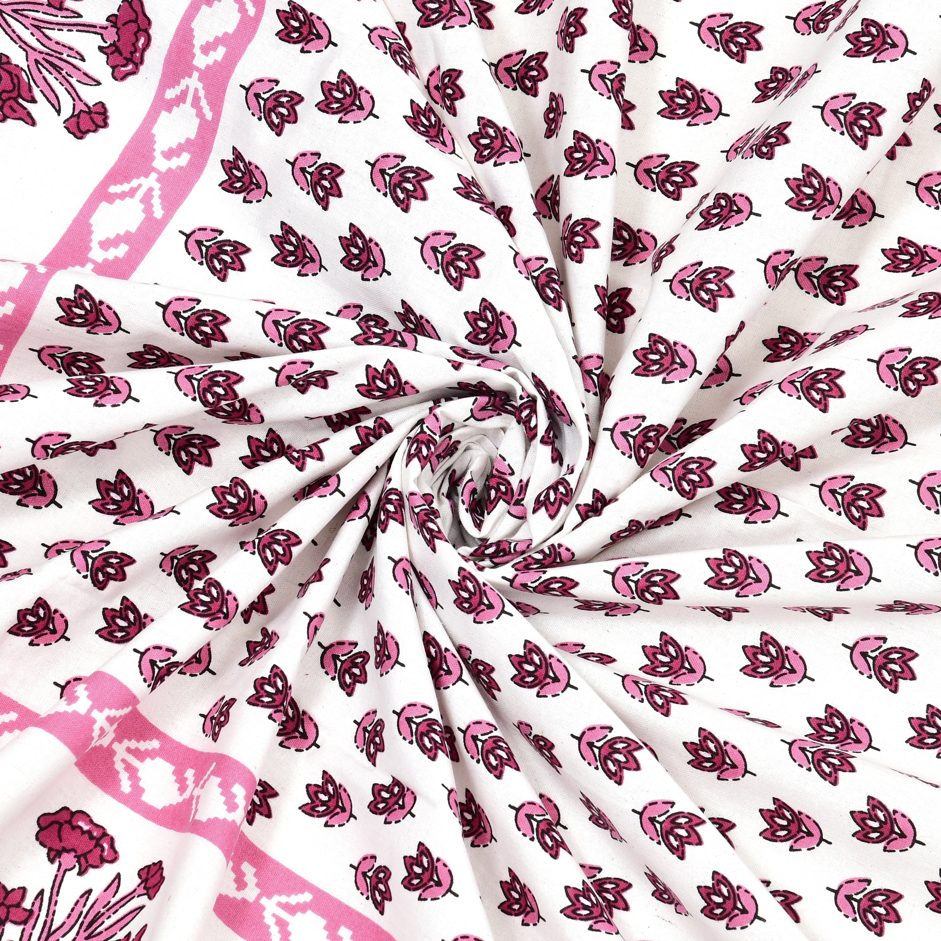 SoloThread Tranquil Shade Bedsheet – 63x90 Single Bed Cotton Bedsheet SoloThreadTranquilShadeBedsheet_3