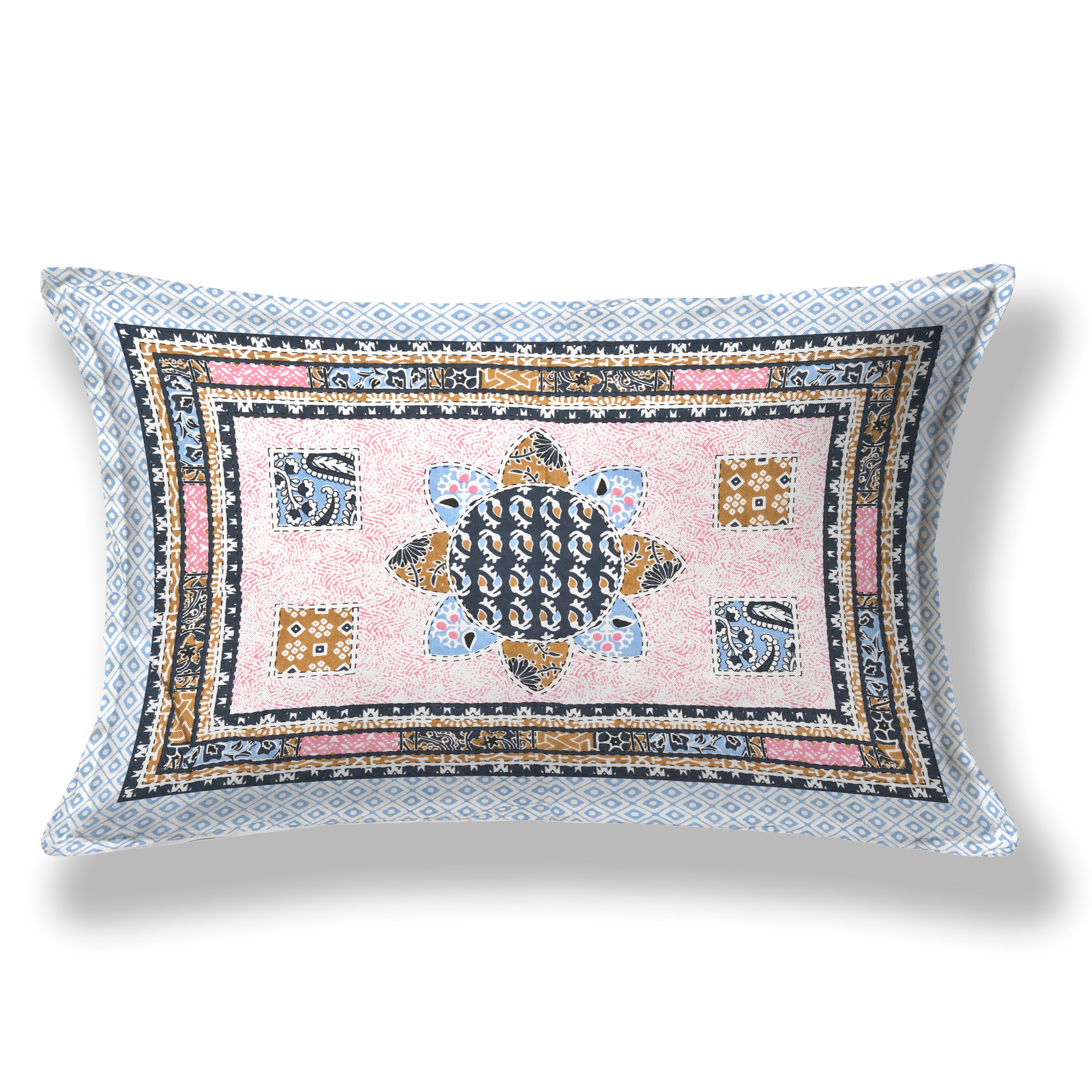 SoloThread Urban Aura Bedsheet – 63x90 Single Bed Cotton Bedsheet SoloThreadUrbanAuraBedsheet_2